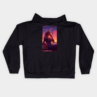 Lofi Girls Dreamscapes Kids Hoodie